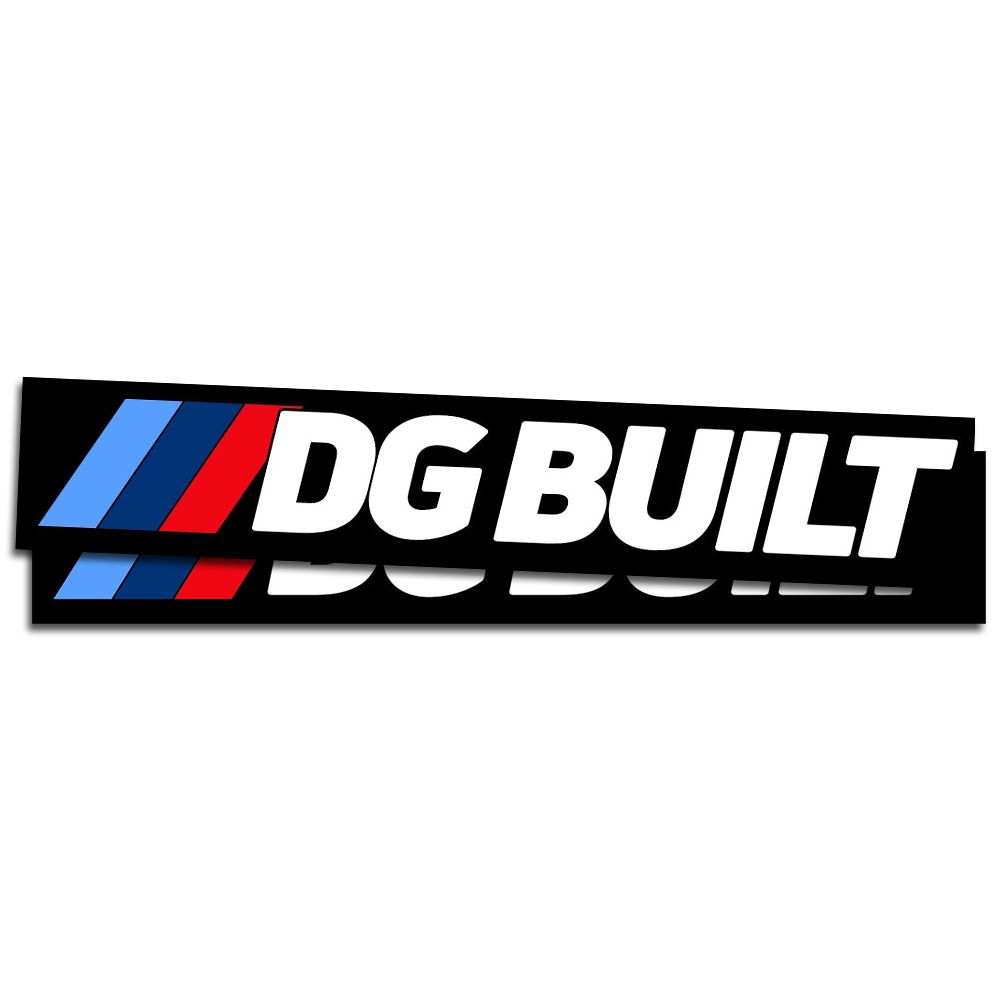 DG Built Stickers