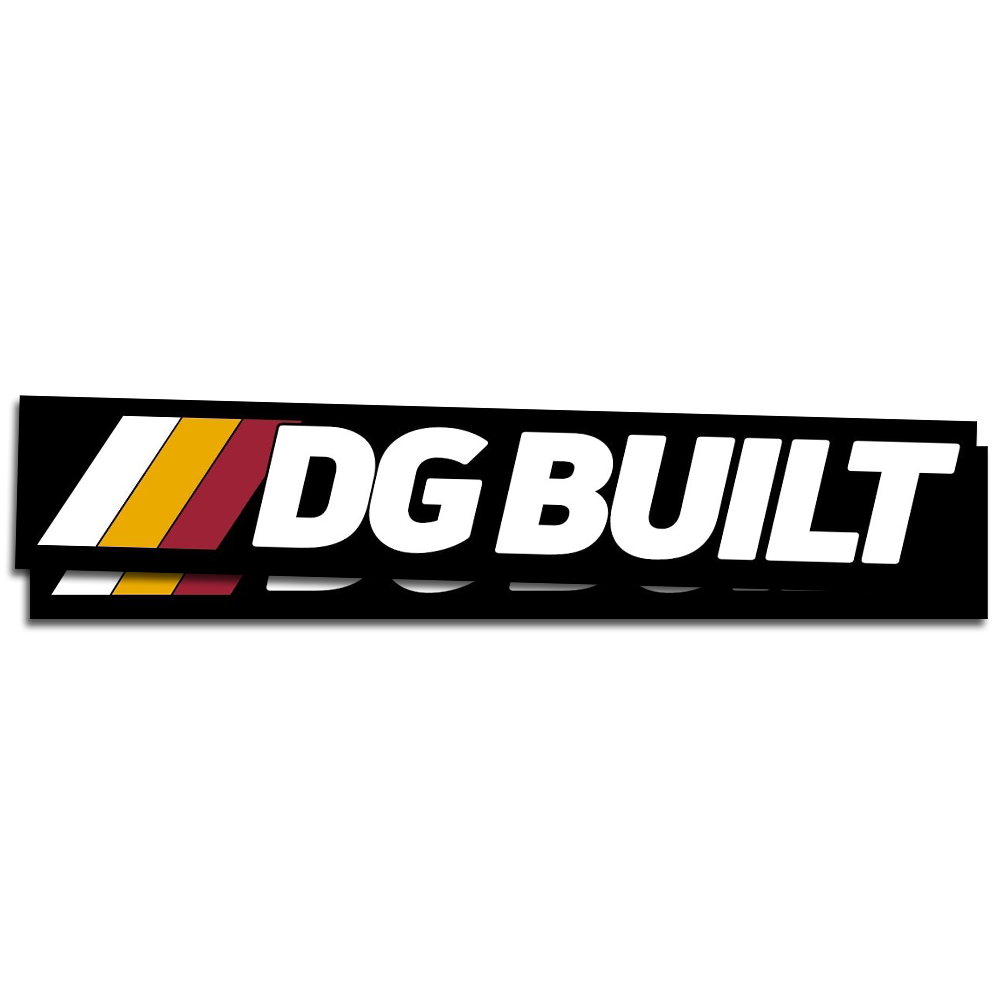 DG Built Stickers
