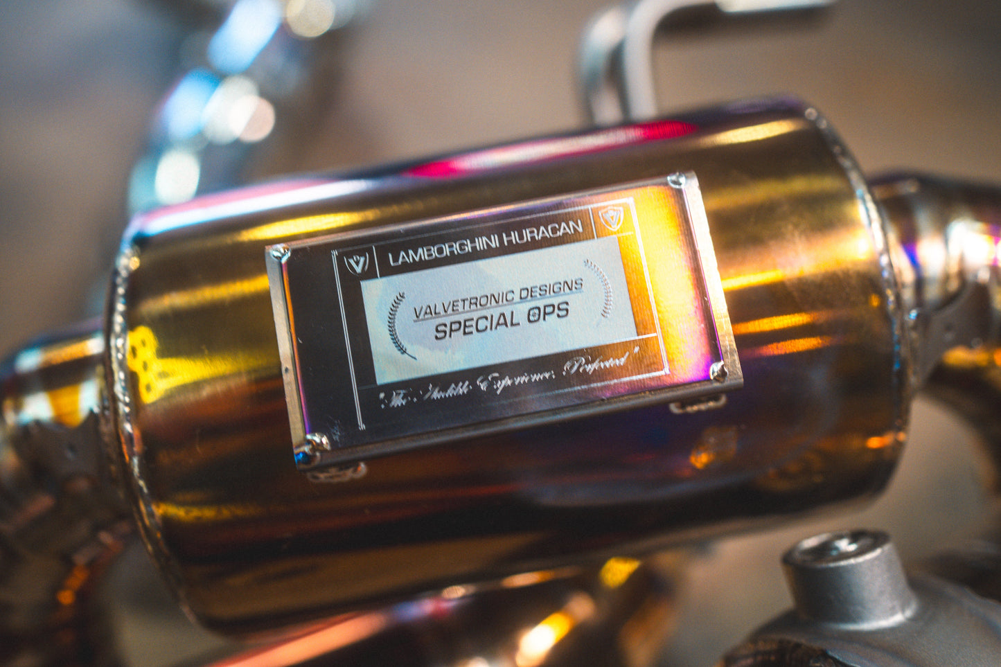 Lamborghini Huracan True F1 / Valved Exhaust System (LP580/610)