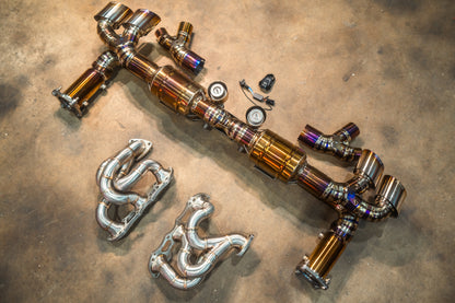 Valvetronic Valved Race Exhaust System for Porsche 911 Turbo 991.1 / 991.2