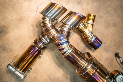 Valvetronic Valved Race Exhaust System for Porsche 911 Turbo 991.1 / 991.2