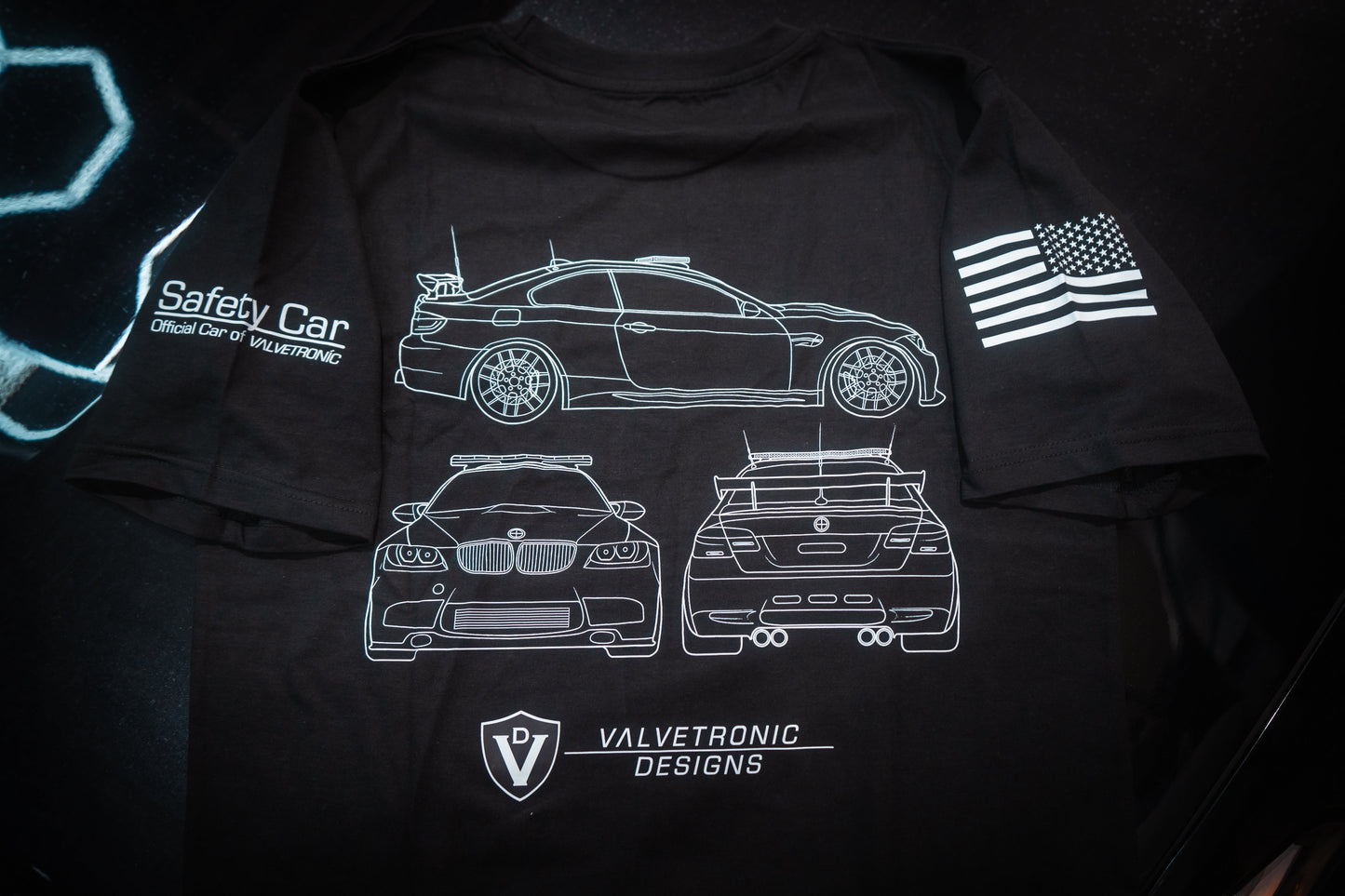 Valvetronic Safety Car Graphic Tee