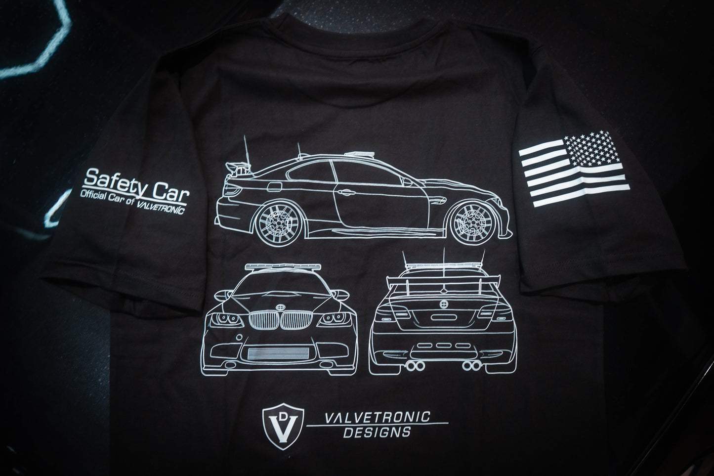 Valvetronic Safety Car Graphic Tee