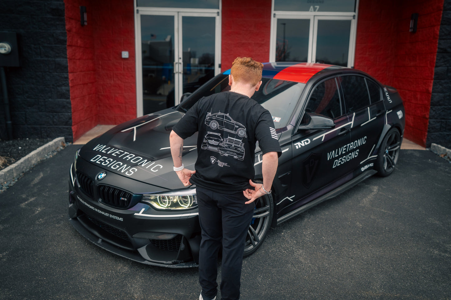 Valvetronic Safety Car Graphic Tee