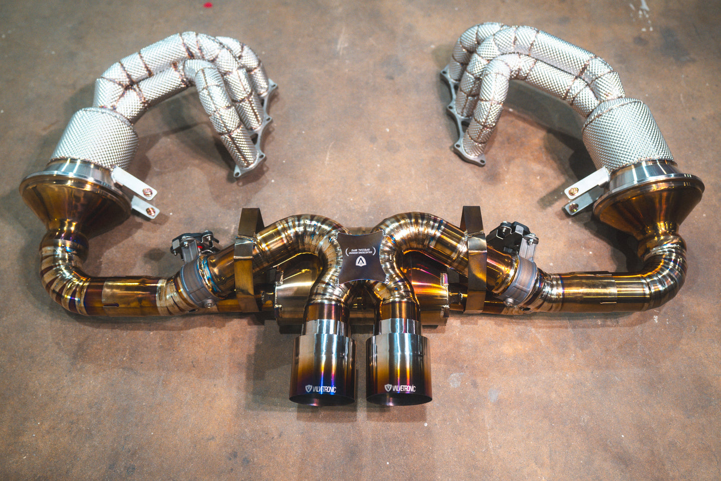 Valvetronic Valved Sport Exhaust System for Porsche 992 GT3/RS