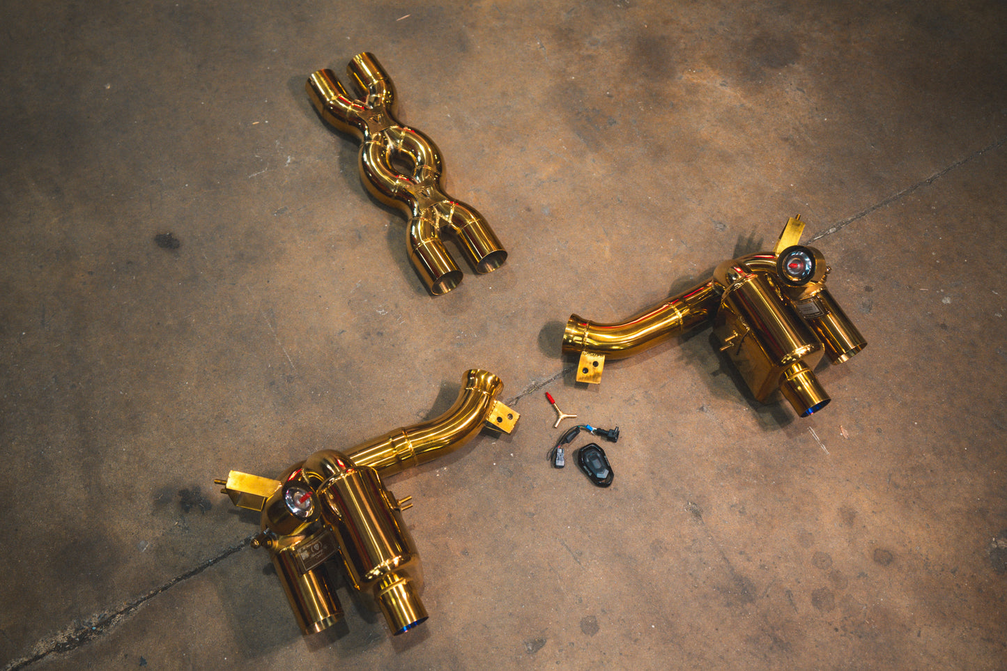 Ferrari GTC4 Lusso Valved Exhaust system