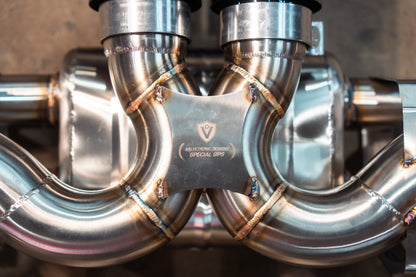 Valvetronic Valved Sport Exhaust System for Porsche 992 GT3/RS