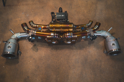 Valvetronic Valved Sport Exhaust System for Porsche 992 Carrera / Turbo