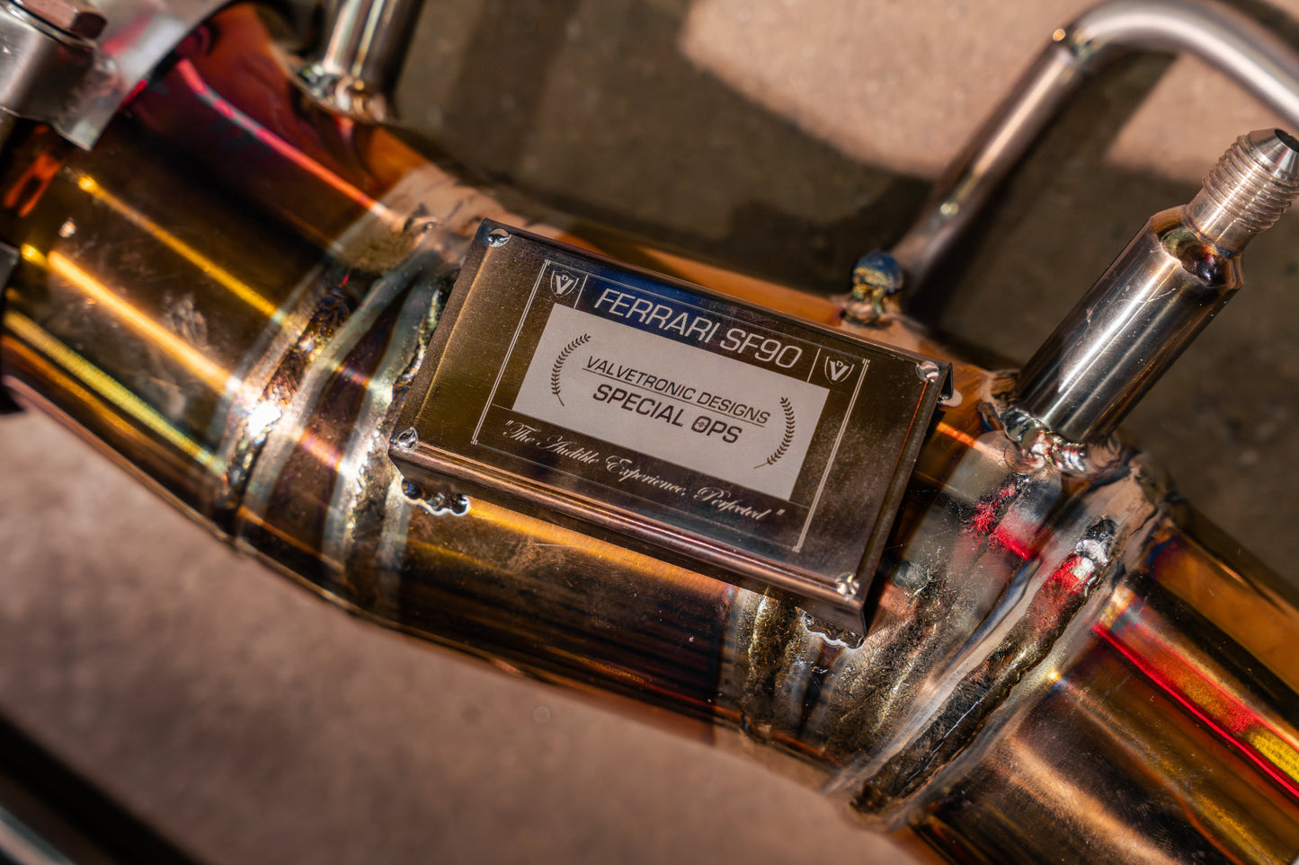 Ferrari SF90 RACE F1 Exhaust System