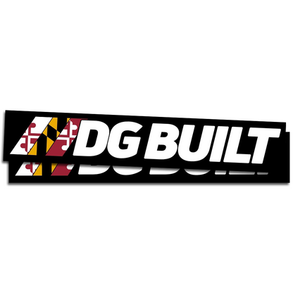 DG Built Stickers